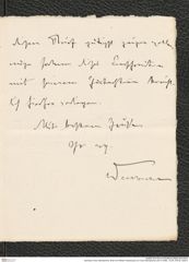 Nachlass Franz Steindachner, Brief von Wilhelm Weckbecker an Franz Steindachner (24.10.1906) , Inv.Nr. 579.04, Seite 3